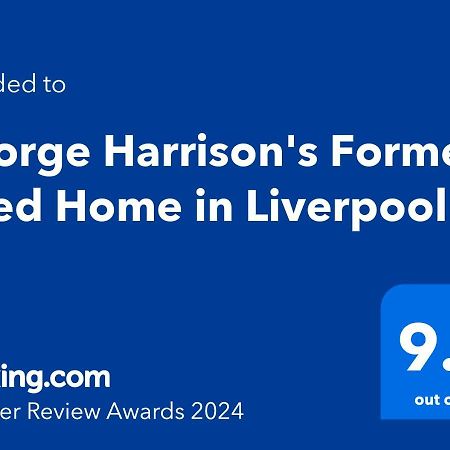 George Harrison'S Former 3Bed Home In Liverpool Speke Zewnętrze zdjęcie